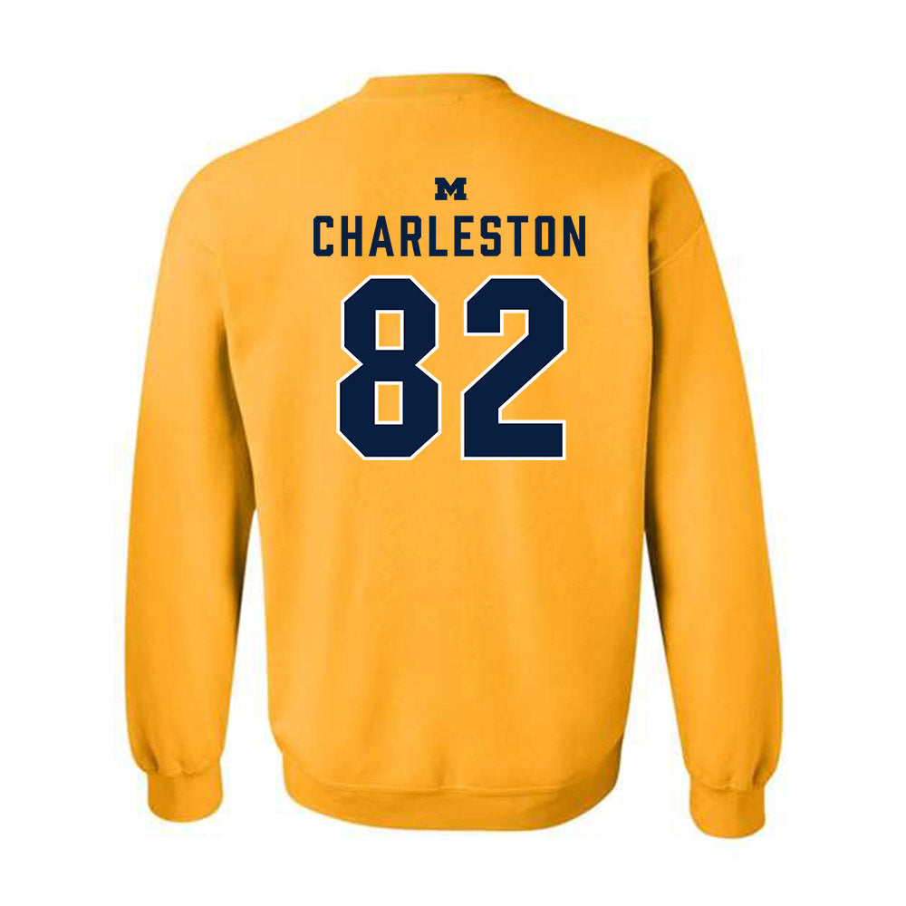 Michigan - NCAA Football : Cj Charleston - Classic Shersey Crewneck Sweatshirt-1