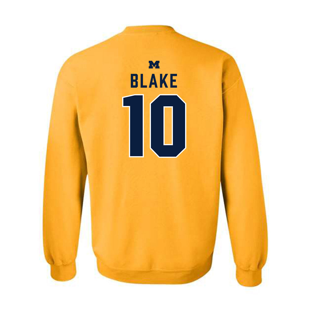 Michigan - NCAA Women's Soccer : Hannah Blake - Classic Shersey Crewneck Sweatshirt-1