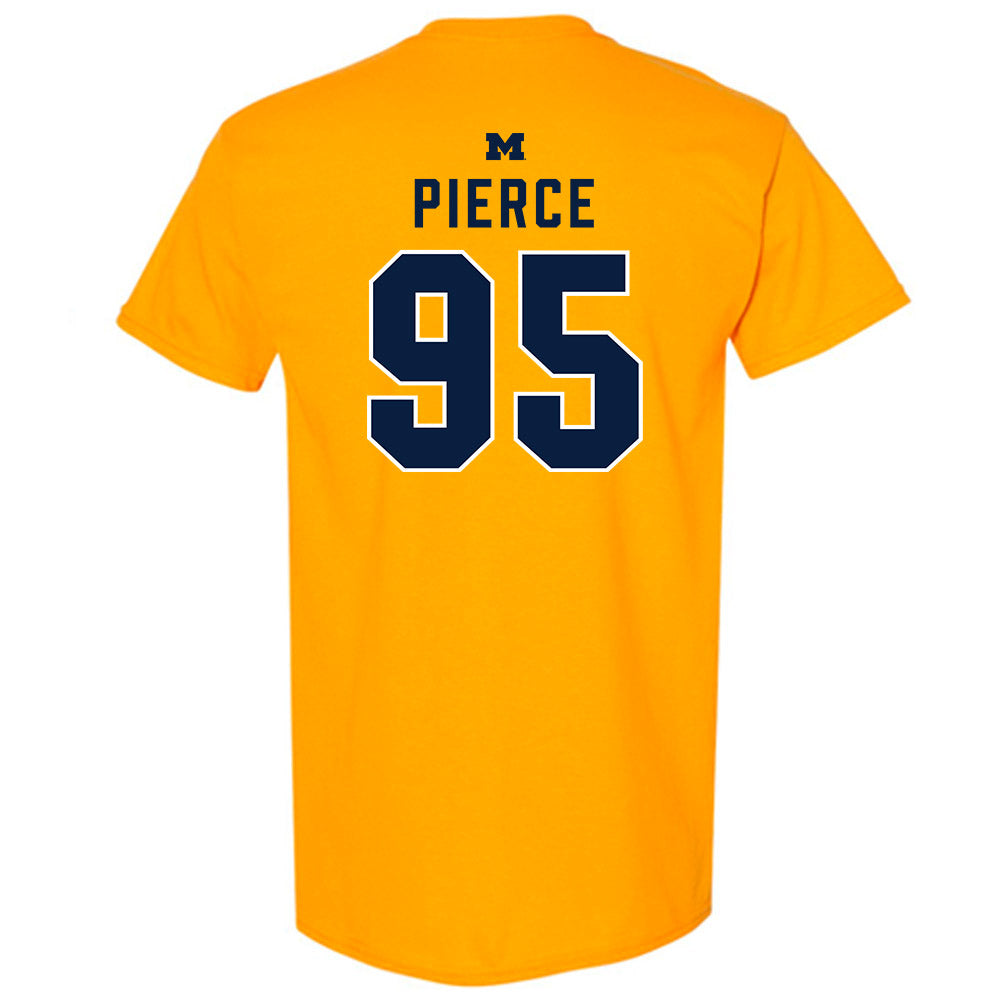 Michigan - NCAA Football : Trey Pierce - Classic Shersey T-Shirt-1