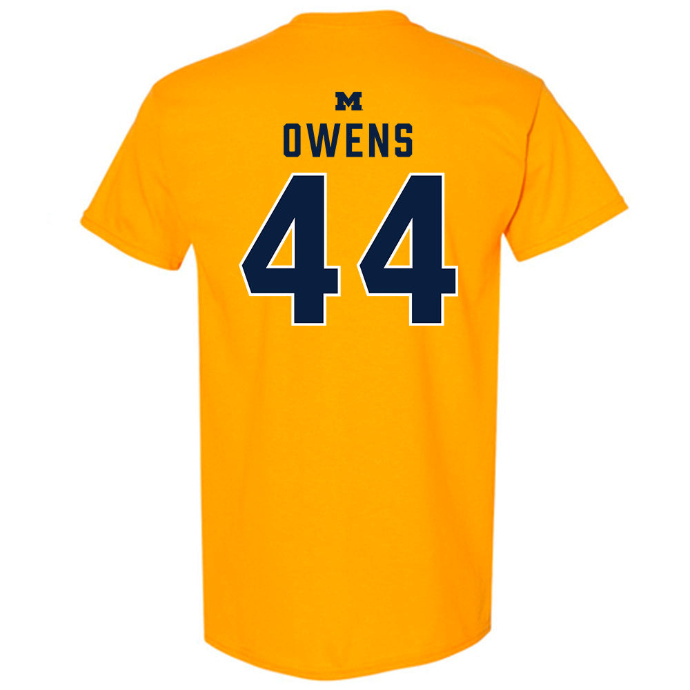 Michigan - NCAA Football : Eli Owens - Classic Shersey T-Shirt-1