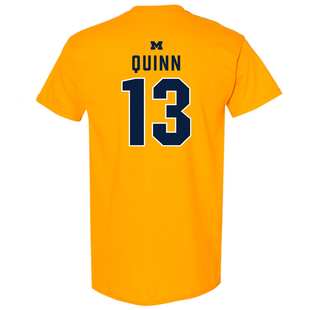 Michigan - NCAA Men's Lacrosse : Crandall Quinn - Classic Shersey T-Shirt-1