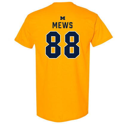 Michigan - NCAA Men's Ice Hockey : Henry Mews - Classic Shersey T-Shirt-1