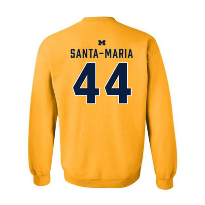Michigan - NCAA Women's Lacrosse : Maya Santa-Maria - Classic Shersey Crewneck Sweatshirt-1