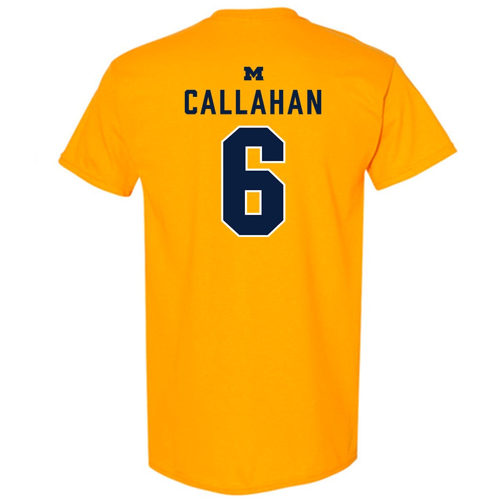 Michigan - NCAA Women's Lacrosse : Grace Callahan - Classic Shersey T-Shirt-1