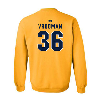Michigan - NCAA Women's Lacrosse : Brinley Vrooman - Classic Shersey Crewneck Sweatshirt-1