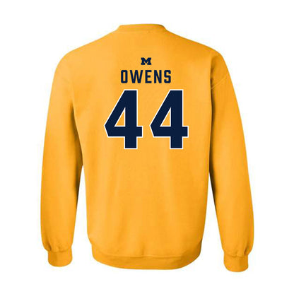 Michigan - NCAA Football : Eli Owens - Classic Shersey Crewneck Sweatshirt-1