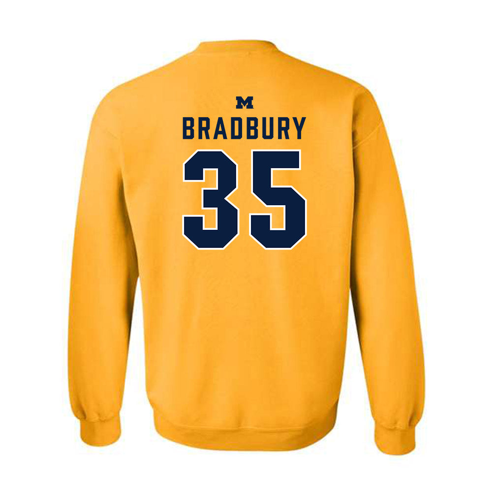 Michigan - NCAA Women's Lacrosse : Emma Bradbury - Classic Shersey Crewneck Sweatshirt-1