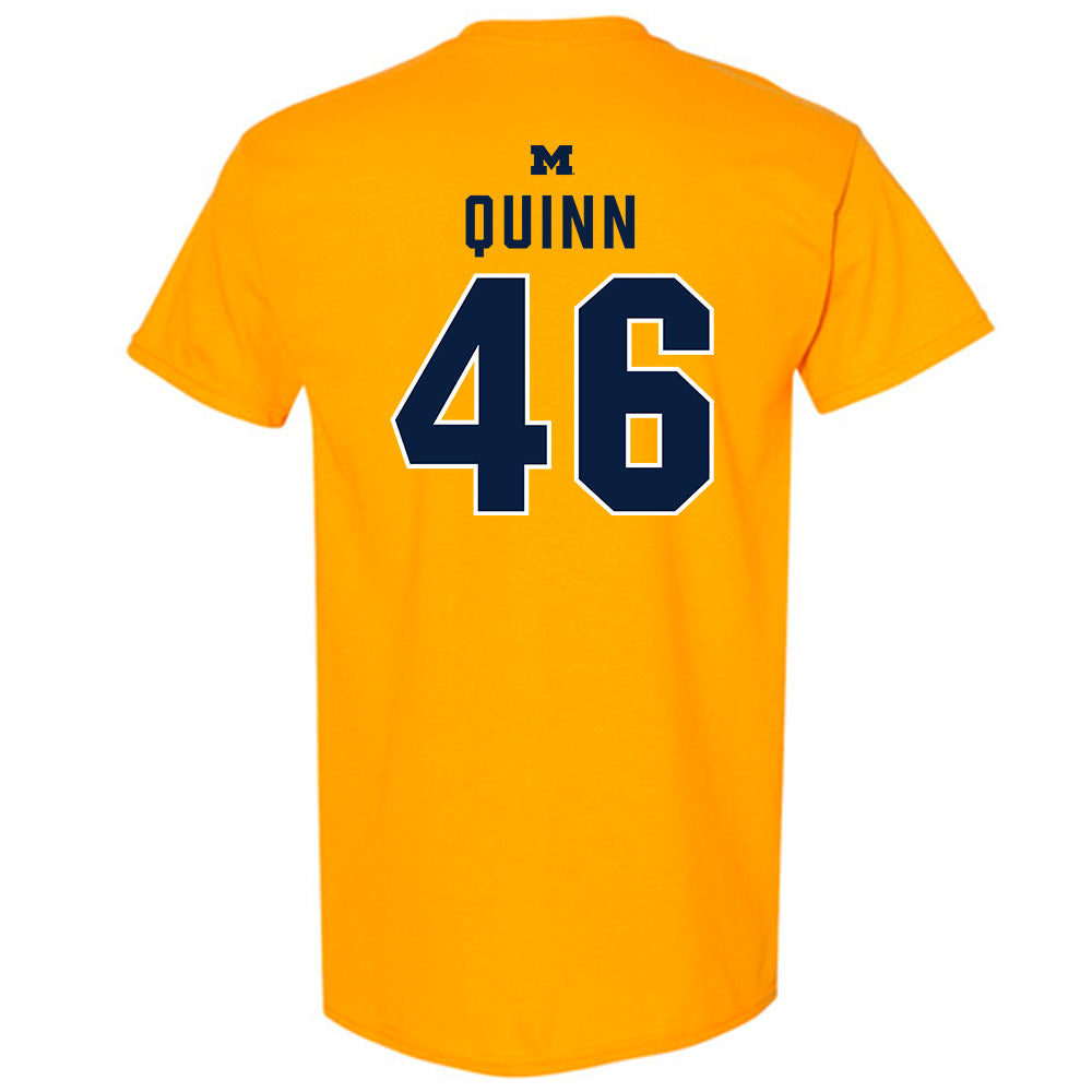 Michigan - NCAA Football : Crandall Quinn - Classic Shersey T-Shirt-1