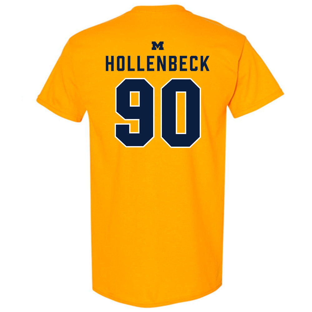 Michigan - NCAA Football : Hudson Hollenbeck - Classic Shersey T-Shirt-1
