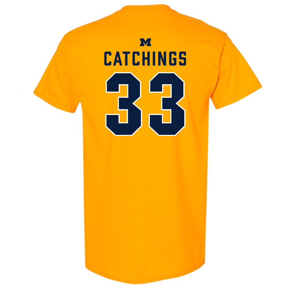 Michigan - NCAA Football : Kaden Catchings - Classic Shersey T-Shirt-1