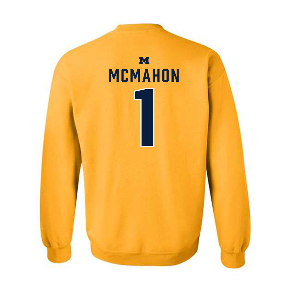 Michigan - NCAA Women's Field Hockey : Caylie McMahon - Classic Shersey Crewneck Sweatshirt-1
