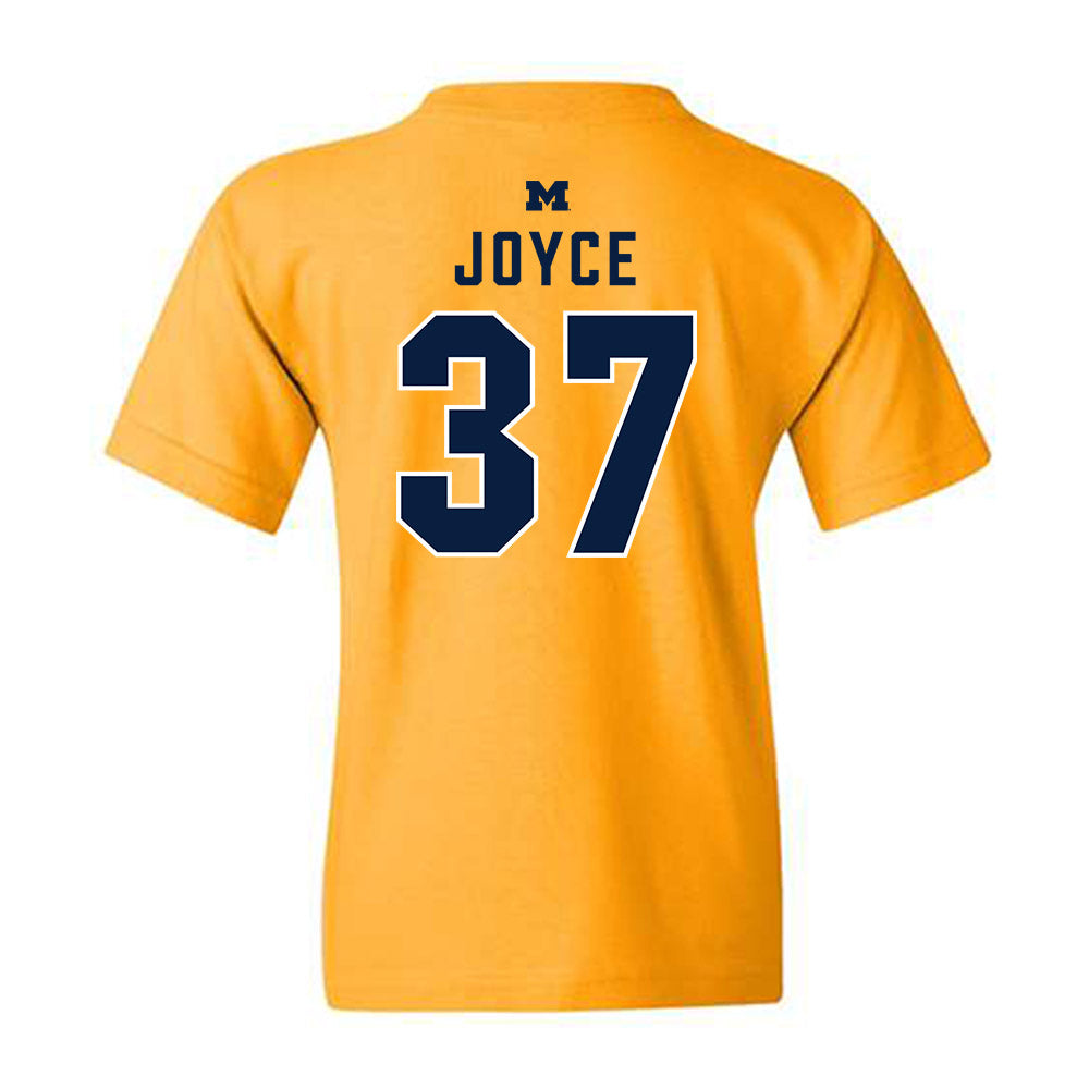 Michigan - NCAA Men's Lacrosse : James Joyce - Classic Shersey Youth T-Shirt-1
