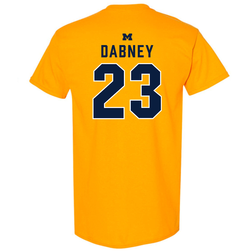 Michigan - NCAA Football : Markel Dabney - Classic Shersey T-Shirt-1