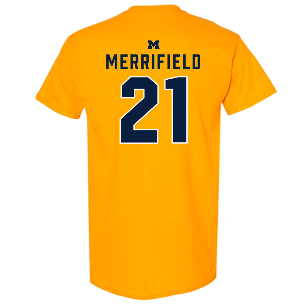 Michigan - NCAA Women's Lacrosse : Katharine Merrifield - Classic Shersey T-Shirt-1