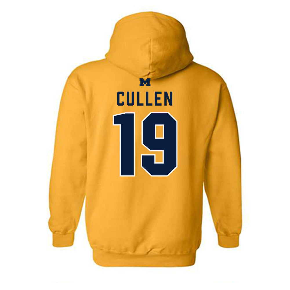 Michigan - NCAA Women's Lacrosse : Taylor Cullen - Classic Shersey Hooded Sweatshirt-1