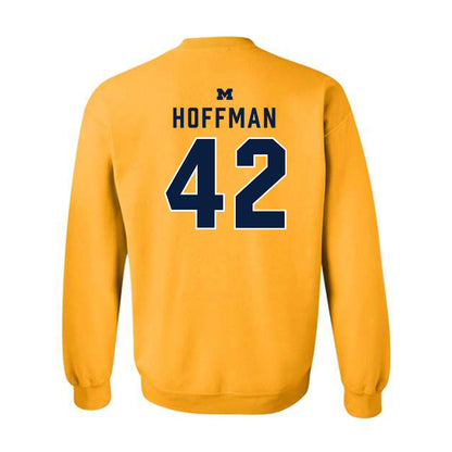 Michigan - NCAA Football : Jalen Hoffman - Classic Shersey Crewneck Sweatshirt-1