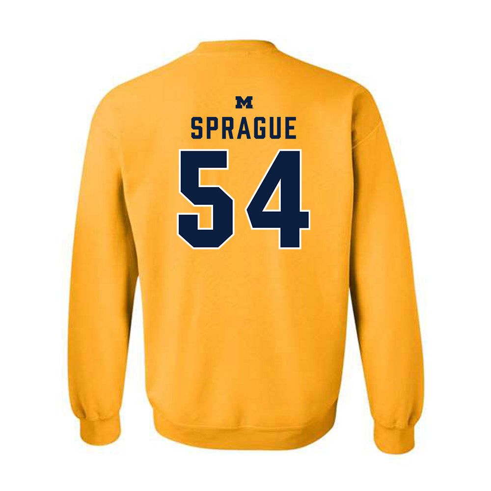 Michigan - NCAA Football : Andrew Sprague - Classic Shersey Crewneck Sweatshirt-1