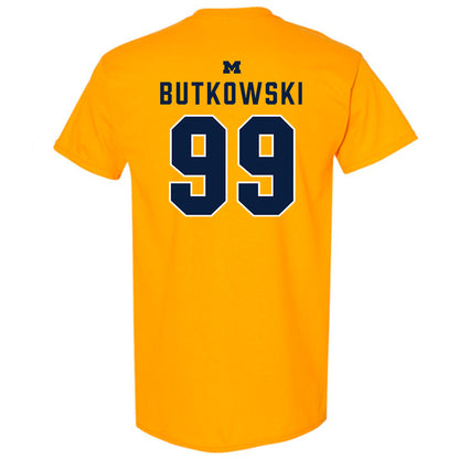 Michigan - NCAA Football : Trey Butkowski - Classic Shersey T-Shirt-1