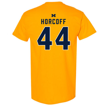 Michigan - NCAA Men's Ice Hockey : Will Horcoff - Classic Shersey T-Shirt-1