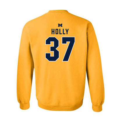 Michigan - NCAA Football : Julius Holly - Classic Shersey Crewneck Sweatshirt-1