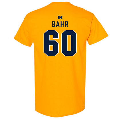 Michigan - NCAA Football : Brooks Bahr - Classic Shersey T-Shirt-1