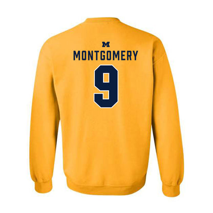 Michigan - NCAA Baseball : Cade Montgomery - Classic Shersey Crewneck Sweatshirt-1