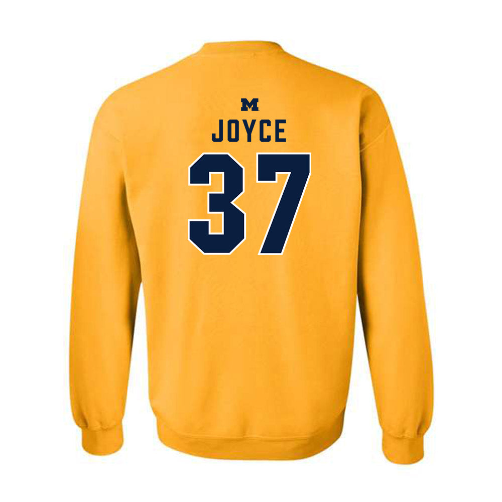 Michigan - NCAA Men's Lacrosse : James Joyce - Classic Shersey Crewneck Sweatshirt-1