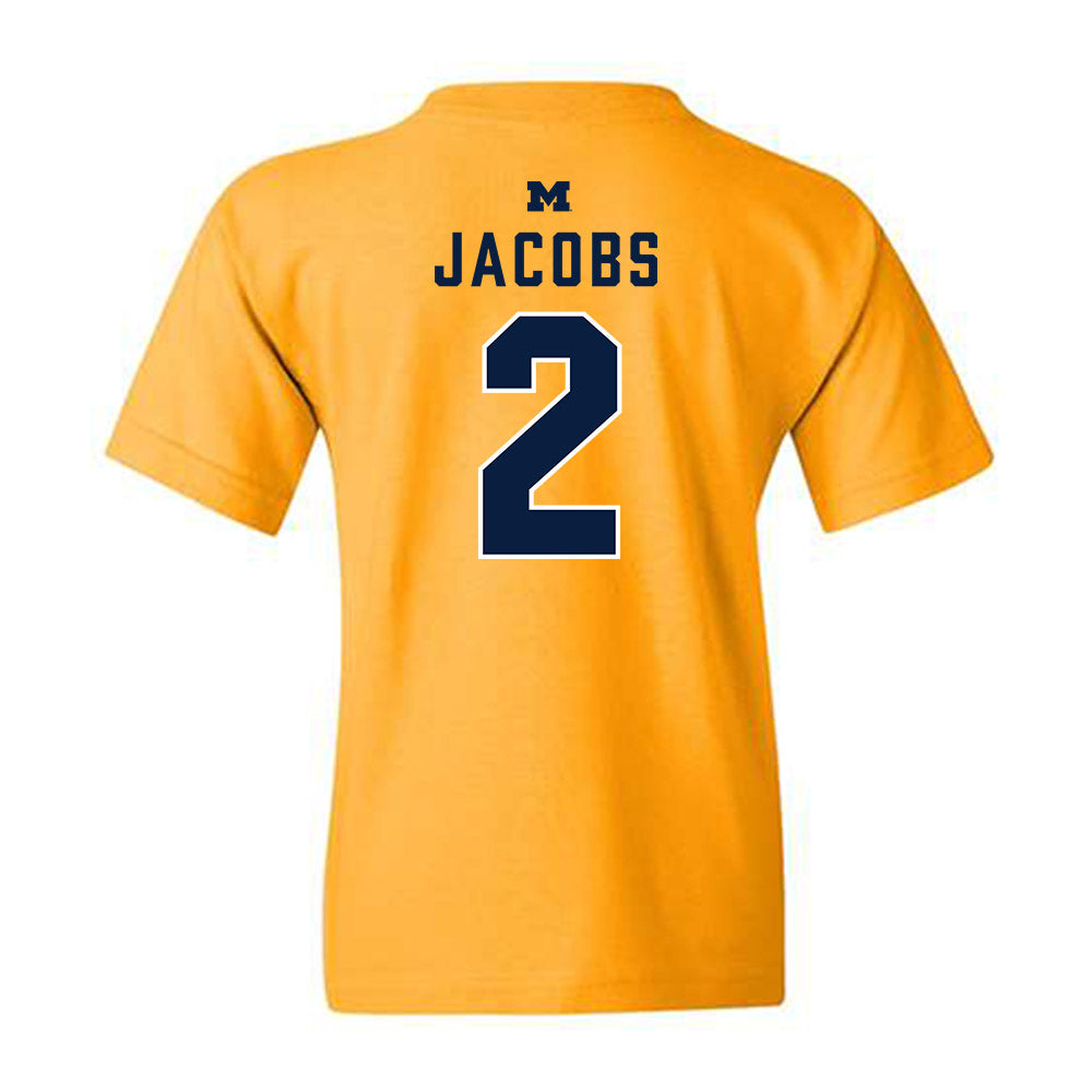 Michigan - NCAA Women's Volleyball : Allison Jacobs - Classic Shersey Youth T-Shirt-1