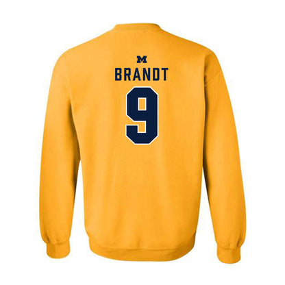 Michigan - NCAA Football : Cameron Brandt - Classic Shersey Crewneck Sweatshirt-1