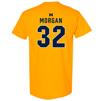 Michigan - NCAA Men's Lacrosse : John Morgan - Classic Shersey T-Shirt-1