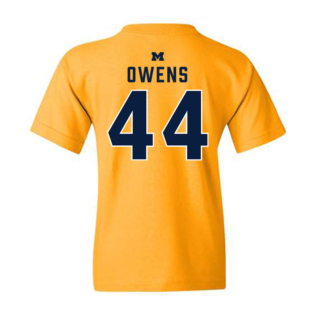 Michigan - NCAA Football : Eli Owens - Classic Shersey Youth T-Shirt-1