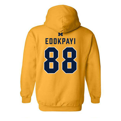 Michigan - NCAA Football : Lugard Edokpayi - Classic Shersey Hooded Sweatshirt-1