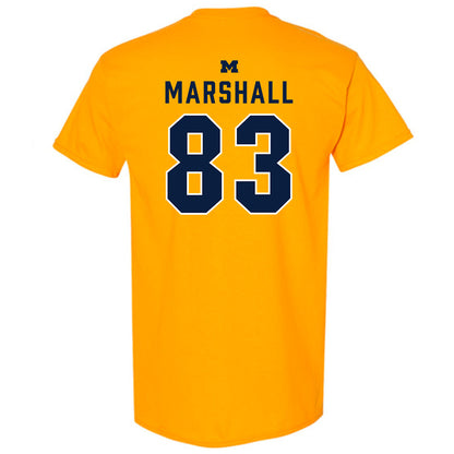 Michigan - NCAA Football : Zack Marshall - Classic Shersey T-Shirt-1