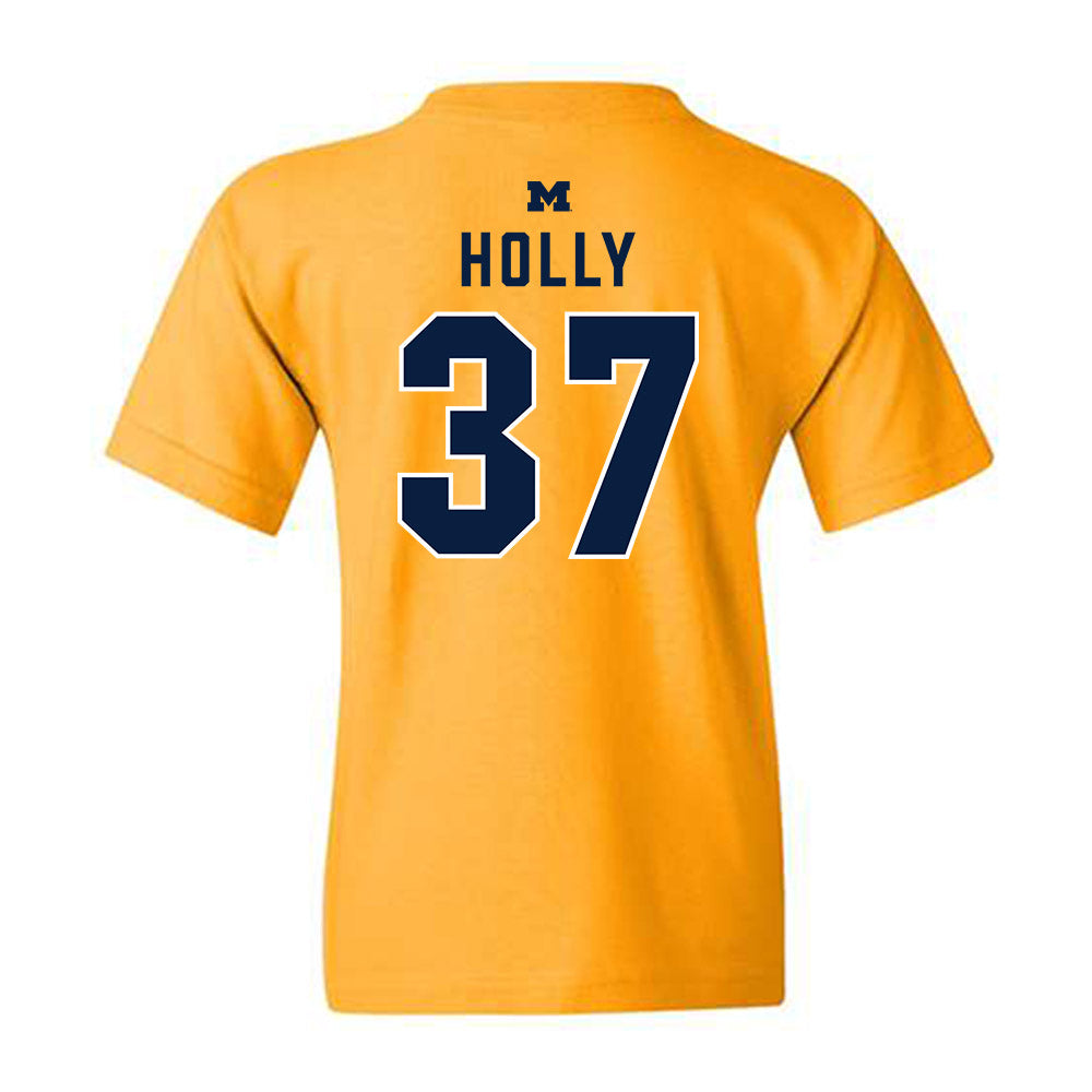 Michigan - NCAA Football : Julius Holly - Classic Shersey Youth T-Shirt-1