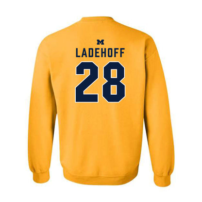 Michigan - NCAA Baseball : Cade Ladehoff - Classic Shersey Crewneck Sweatshirt-1