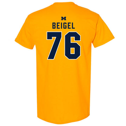 Michigan - NCAA Football : Manuel Beigel - Classic Shersey T-Shirt-1