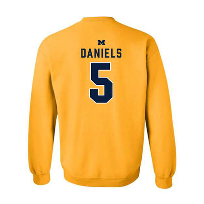 Michigan - NCAA Women's Basketball : Brooke Daniels - Classic Shersey Crewneck Sweatshirt-1