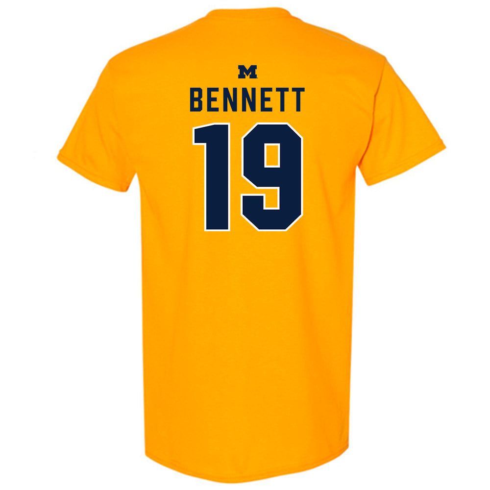Michigan - NCAA Softball : Reganne Bennett - Classic Shersey T-Shirt-1