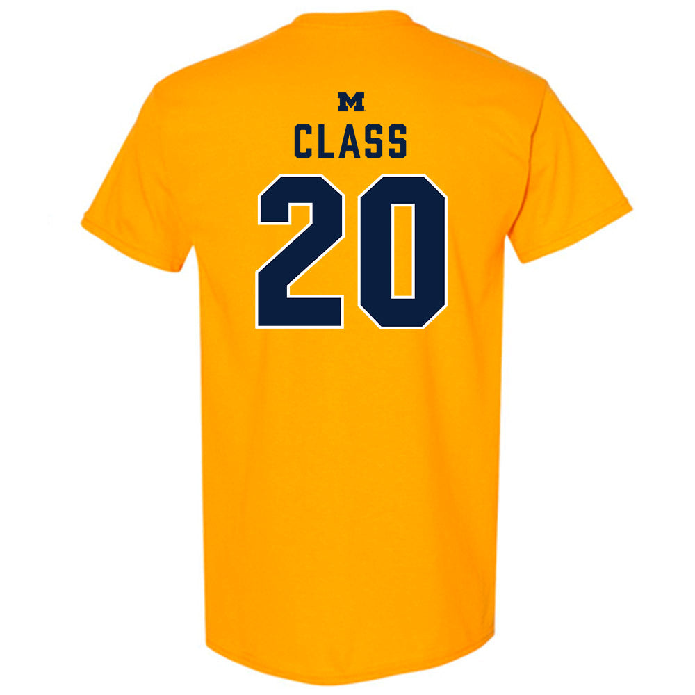 Michigan - NCAA Women's Lacrosse : Ava Class - Classic Shersey T-Shirt-1