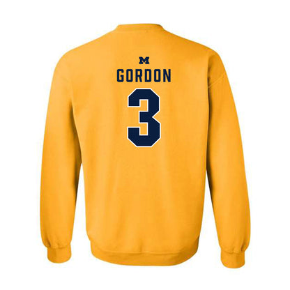 Michigan - NCAA Women's Volleyball : Cymarah Gordon - Classic Shersey Crewneck Sweatshirt-1