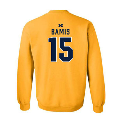 Michigan - NCAA Women's Volleyball : Jacyn Bamis - Classic Shersey Crewneck Sweatshirt-1
