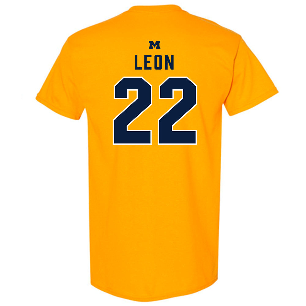 Michigan - NCAA Men's Soccer : Michael Leon - Classic Shersey T-Shirt-1