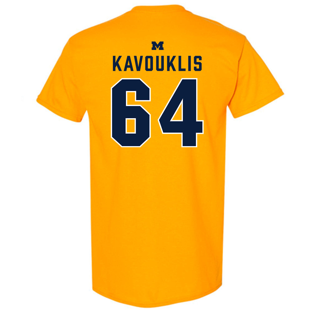 Michigan - NCAA Football : James Kavouklis - Classic Shersey T-Shirt-1