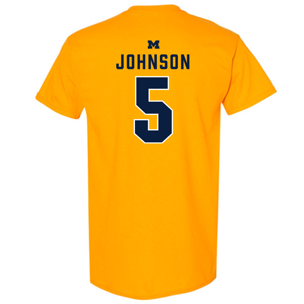 Michigan - NCAA Women's Volleyball : Lydia Johnson - Classic Shersey T-Shirt-1