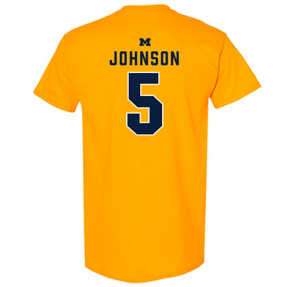 Michigan - NCAA Women's Volleyball : Lydia Johnson - Classic Shersey T-Shirt-1
