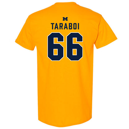 Michigan - NCAA Football : Dan Taraboi - Classic Shersey T-Shirt-1