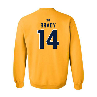 Michigan - NCAA Women's Volleyball : Hannah Brady - Classic Shersey Crewneck Sweatshirt-1