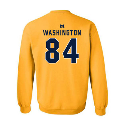 Michigan - NCAA Football : Jacob Washington - Classic Shersey Crewneck Sweatshirt-1