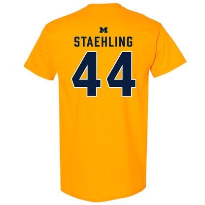 Michigan - NCAA Football : Nathaniel Staehling - Classic Shersey T-Shirt-1