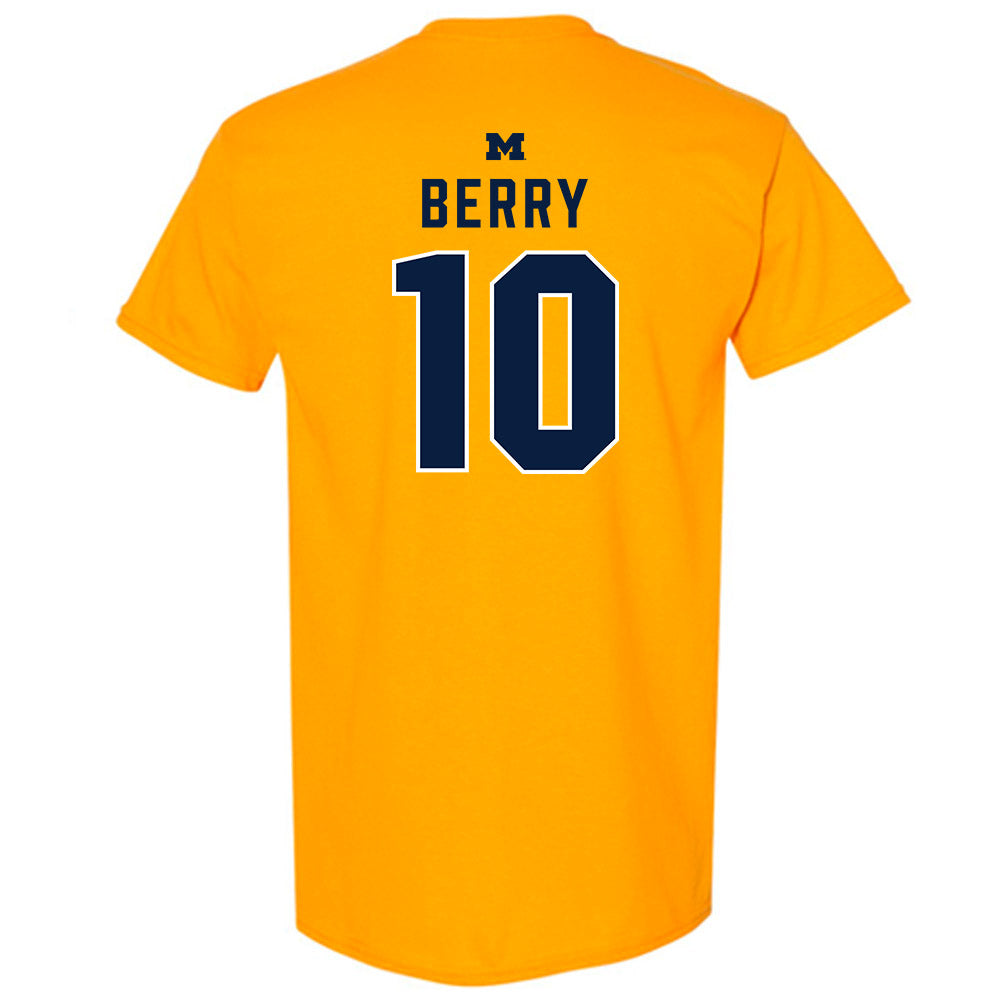 Michigan - NCAA Football : Zeke Berry - Classic Shersey T-Shirt-1
